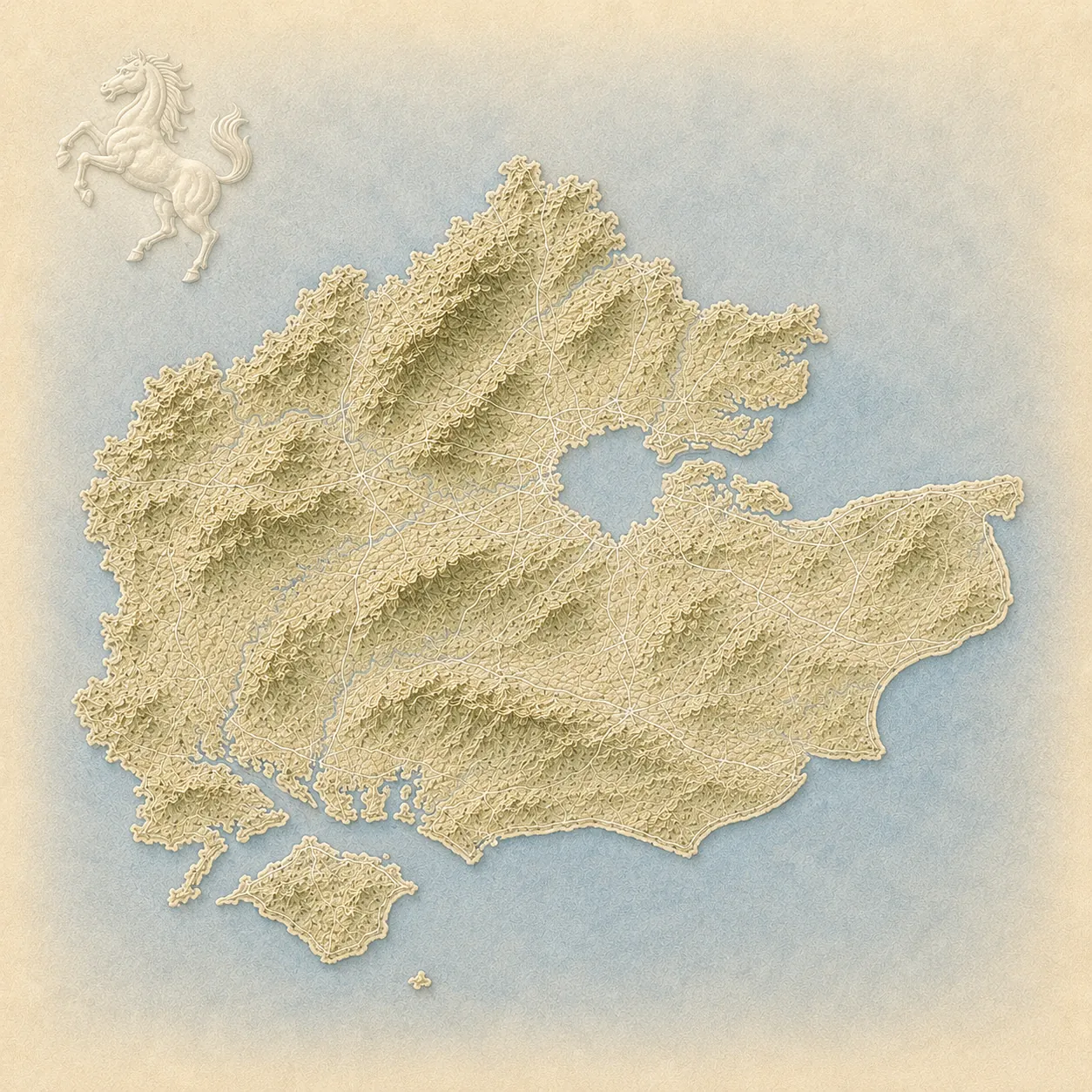 Map of South East
