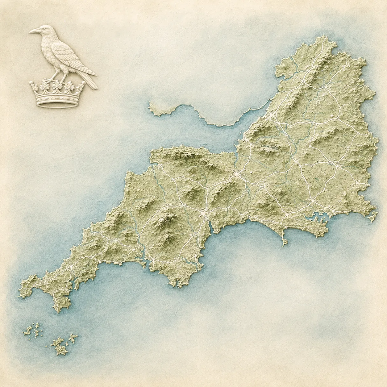 Map of South West